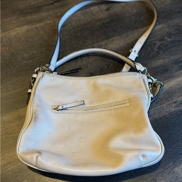 Kate Spade Cream Textured Leather Bag - Picture 3 of 5